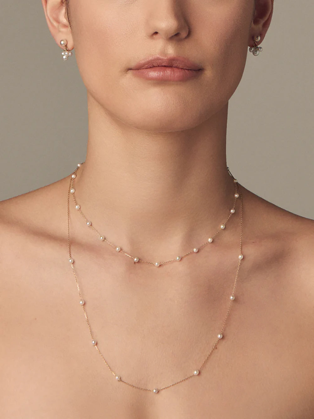 【オンラインストア限定】SBN343 ホワイトアコヤパールcandyロングネックレス