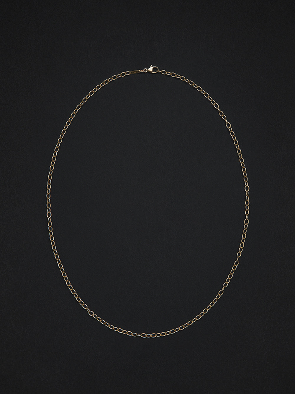 3C 26inchゴールドラックスチェーンネックレス