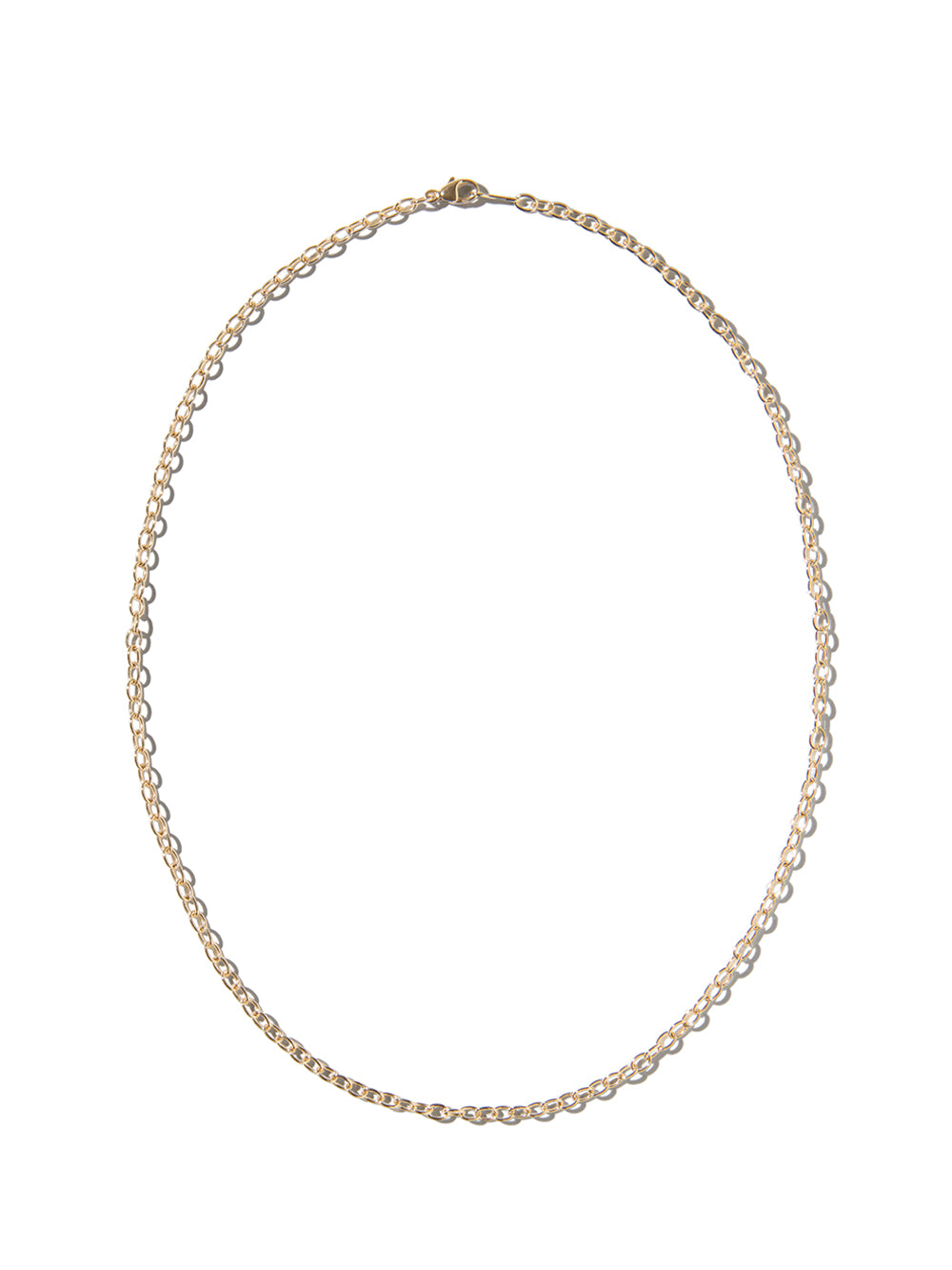 3C 26inchゴールドラックスチェーンネックレス