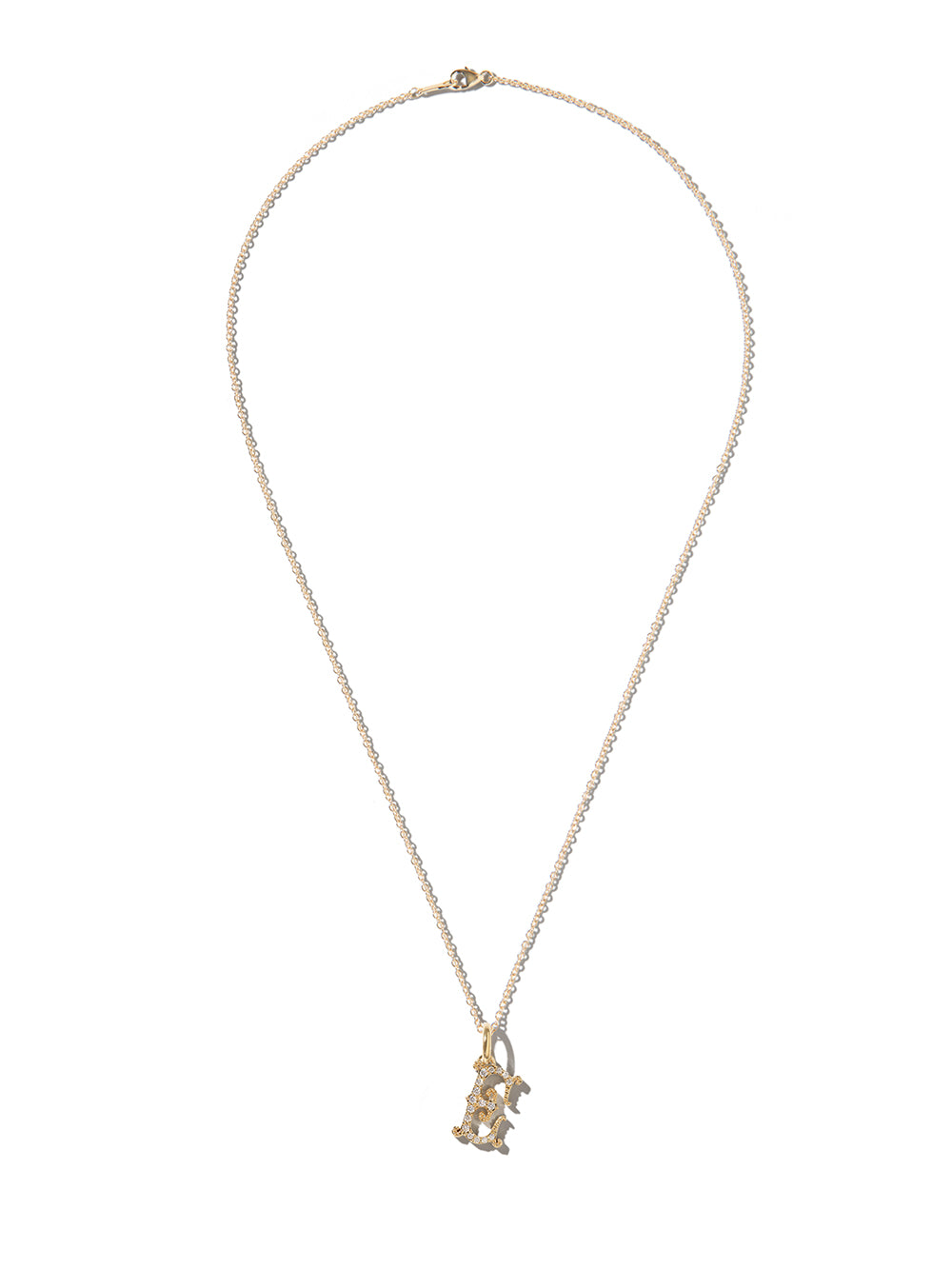 5X グランデダイヤモンドイニシャルチャーム