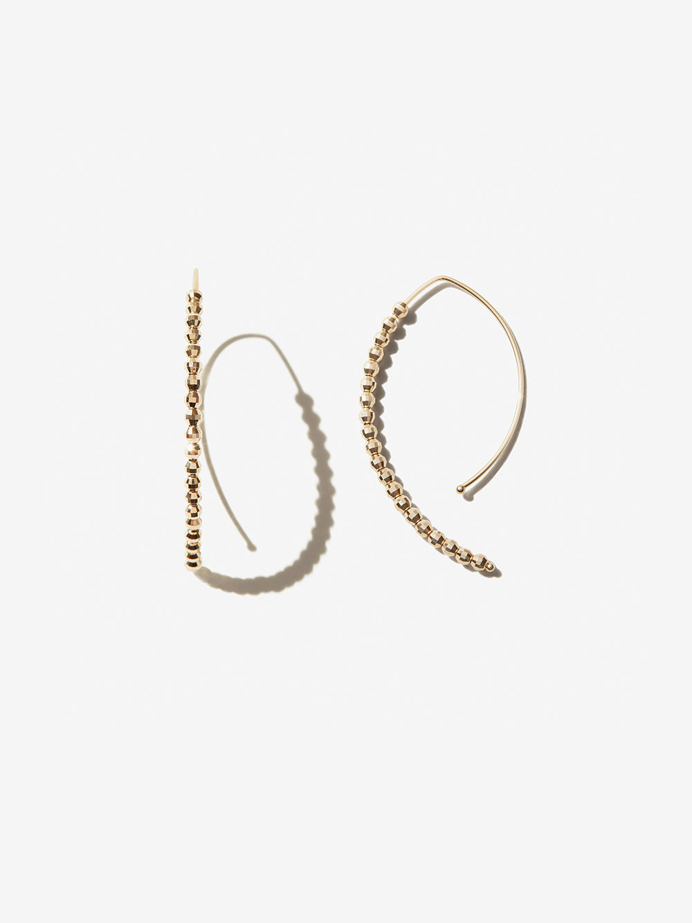 E3A1 バナナフープピアスS