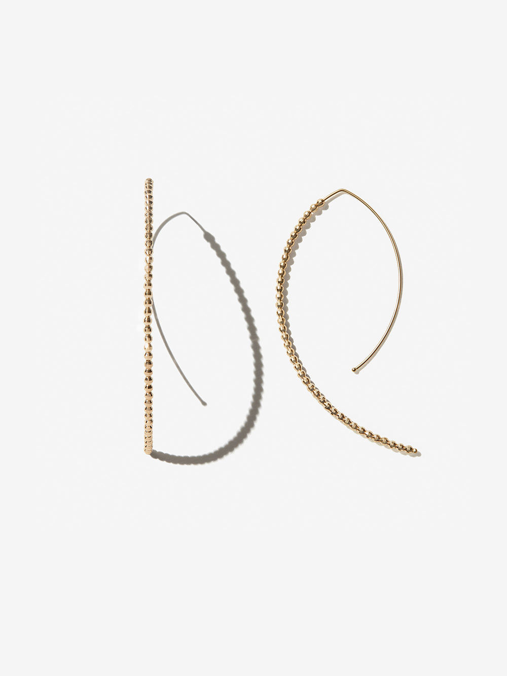 E3A2 バナナフープピアスM