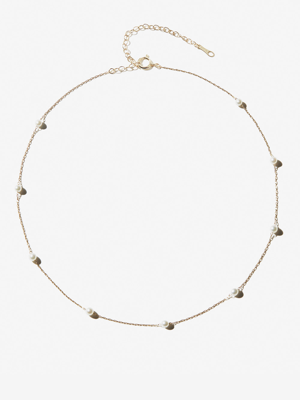 SBN148 フローティングアコヤパールネックレス