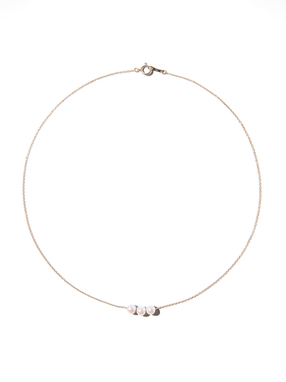 SBN337 ホワイトアコヤパールcandyネックレス